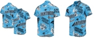 FOCO Men's Blue Carolina Panthers Thematic Button-Up Shirt